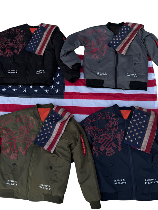 U.S.N.N Bomber Jacket